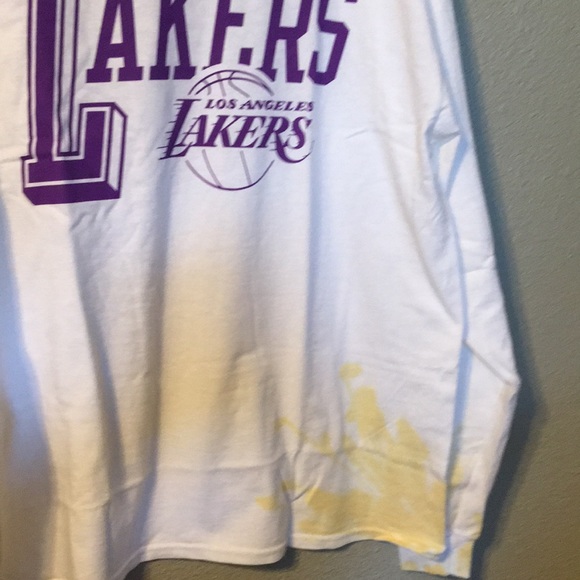 NBA Los Angeles Lakers Long sleeve Tee Size Large NWT - Picture 6 of 7